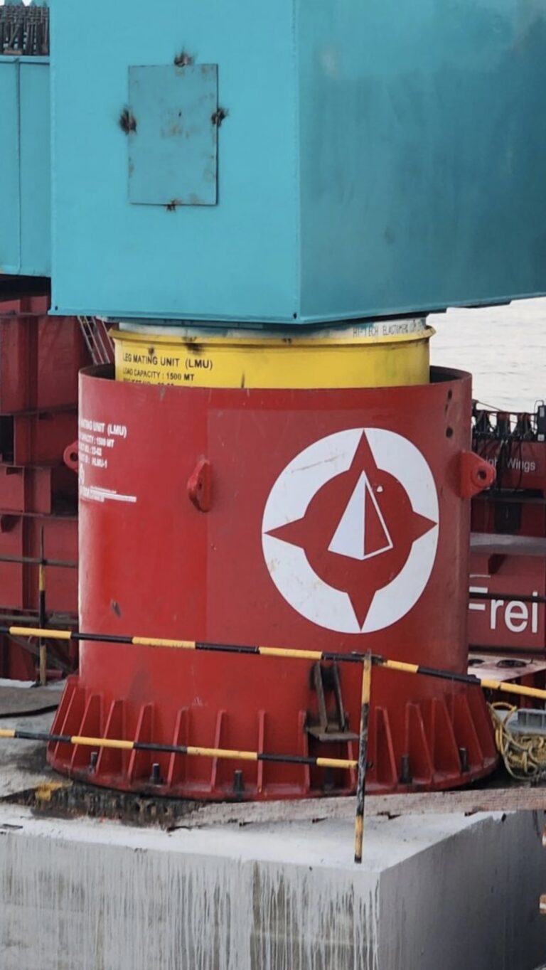 OFFSHORE STABBING CONE LEG MATING UNIT FLOATOVER OPERATION OFFSHORE JACKET TOPSIDE